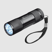 Aluminium LED-zaklamp Anzio
