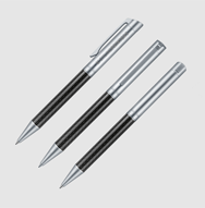 Metalen balpen senator Carbon Line