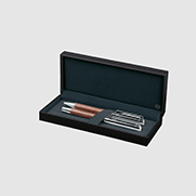 Set met balpen en vulpen in een etui senator Tizio Line