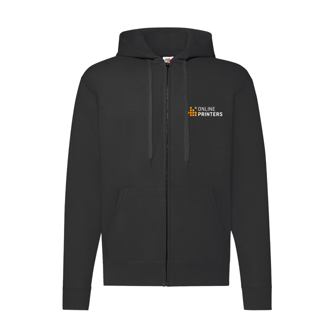 Fruit of the Loom hoodies met rits