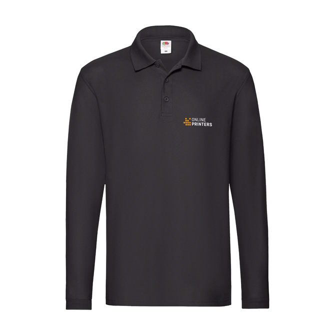 Fruit of the Loom longsleeve poloshirts