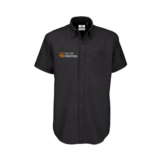 B&C Oxford overhemden k. mouw
