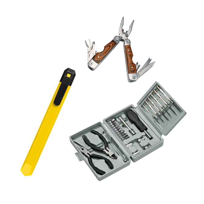 Zakmessen en multitools