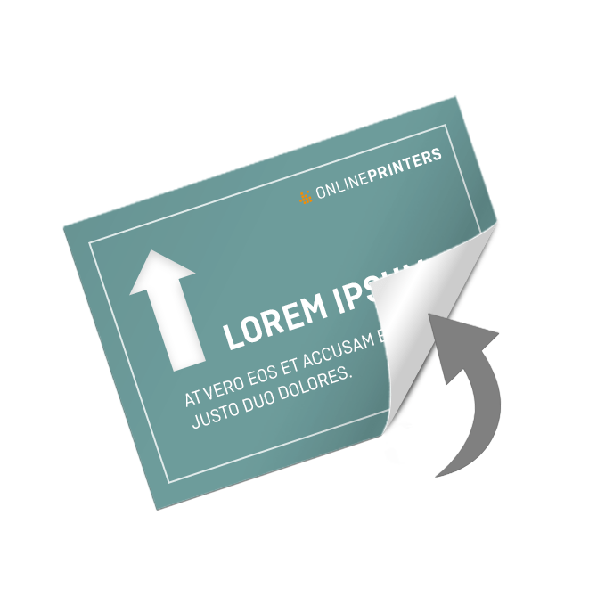 Verwijderbare stickers