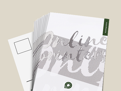 Postkaarten met veredeling