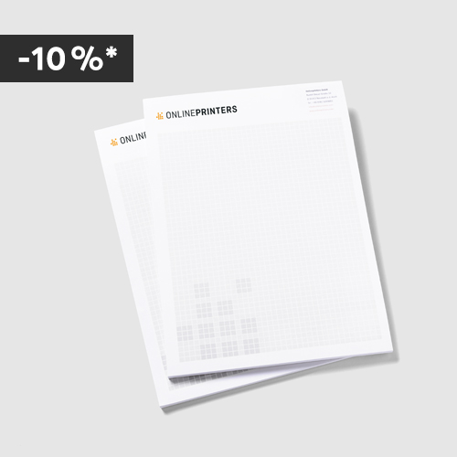 Allrounder voor dagelijks gebruik: gelijmde blokken van A7 tot A3<br> <br> 