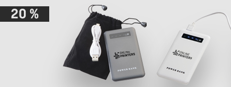 Perfect voor onderweg: praktische powerbanks Kingsville