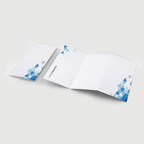 2-breuk zig zag-vouw