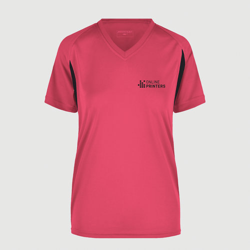 pink / zwart