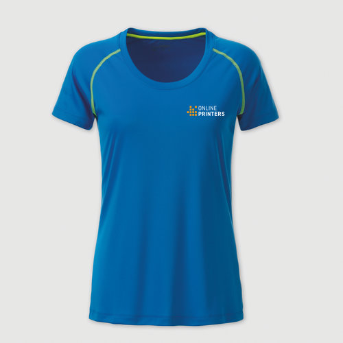 blauw / neongeel