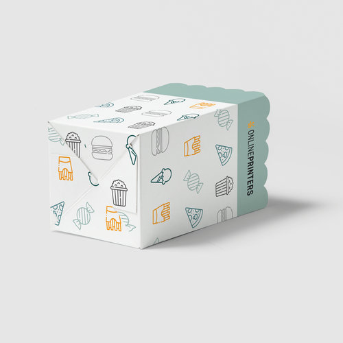 Popcornbekers, 9,5 x 9,5 x 17,2 cm 1