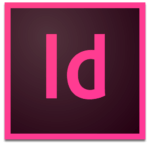 Roze Adobe InDesign-logo met de letters Id in vetgedrukt roze lettertype binnen een roze vierkante rand, tegen een donkere achtergrond. Ideaal voor professionals die efficiënt afdrukgegevens willen aanmaken.