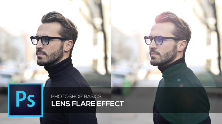 Lens flare-effect creëren – Photoshop basics-tutorial
