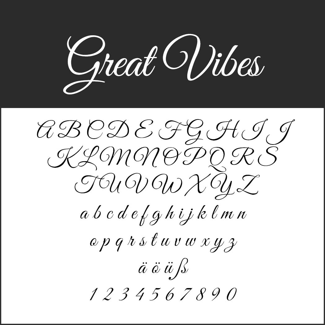 Verbazingwekkend Sierlijke gratis lettertypes voor speciale gelegenheden IM-92