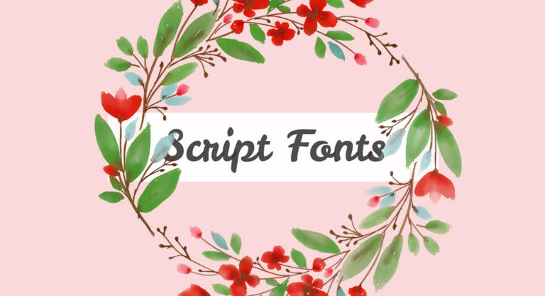 Tien trendy script fonts van Google